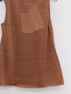 SWAYING 25 Early Autumn Seamless Long Wool Vest SW-SW25PF1T12C2-KAFEI Coffee